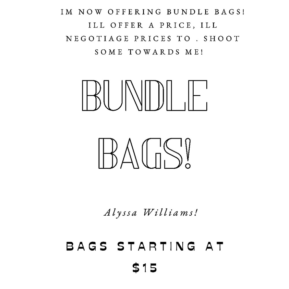 Bundle Bags Of clothes!